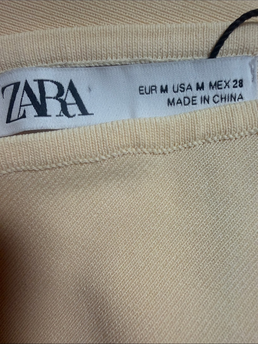 Zara One-Shoulder Cutout Midi Dress in Beige - Picture 4 of 4